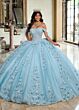 Rachel Allan RQ1132 Curved Neck Bow Back Quinceanera Dress