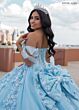 Rachel Allan RQ1132 Curved Neck Bow Back Quinceanera Dress
