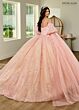 Rachel Allan RQ1133 Double Strap Corset Top Quinceanera Dress