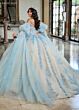 Rachel Allan RQ1133 Double Strap Corset Top Quinceanera Dress