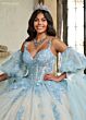 Rachel Allan RQ1133 Double Strap Corset Top Quinceanera Dress
