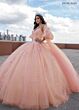 Rachel Allan RQ1133 Double Strap Corset Top Quinceanera Dress