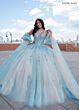 Rachel Allan RQ1133 Double Strap Corset Top Quinceanera Dress