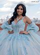 Rachel Allan RQ1133 Double Strap Corset Top Quinceanera Dress