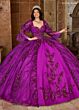 Rachel Allan RQ1135 Detachable Topper Bow Back Quince Dress