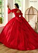 Rachel Allan RQ1135 Detachable Topper Bow Back Quince Dress