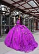 Rachel Allan RQ1135 Detachable Topper Bow Back Quince Dress