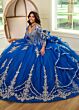 Rachel Allan RQ1137 Spaghetti Strap Flounce Skirt Sweet 16 Dress