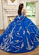 Rachel Allan RQ1137 Spaghetti Strap Flounce Skirt Sweet 16 Dress