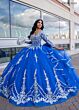 Rachel Allan RQ1137 Spaghetti Strap Flounce Skirt Sweet 16 Dress
