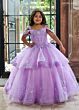 Rachel Allan RQ2179 Tiered Skirt Off-The-Shoulder Sweet 16 Gown