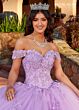 Rachel Allan RQ2179 Tiered Skirt Off-The-Shoulder Sweet 16 Gown
