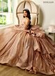 Rachel Allan RQ2183 Corset Bodice Tiered Train Quinceanera Dress