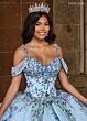 Rachel Allan RQ2185 Cold-Shoulder Sweetheart Neck Quinceanera Dress