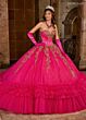 Rachel Allan RQ2189 Sweetheart Neck Ruffle Hem Quince Gown