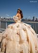Rachel Allan RQ2191 Removable Sleeve Tiered Skirt Sweet 16 Dress