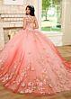 Rachel Allan RQ3125 Ruched Bodice Removable Sleeve Quinceanera Dress