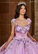 Rachel Allan RQ3125 Ruched Bodice Removable Sleeve Quinceanera Dress