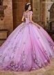 Rachel Allan RQ3125 Ruched Bodice Removable Sleeve Quinceanera Dress