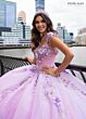 Rachel Allan RQ3125 Ruched Bodice Removable Sleeve Quinceanera Dress