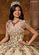 Rachel Allan RQ3126 Cap Sleeve Sweetheart Neck Quince Gown