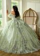 Rachel Allan RQ3128 Removable Sleeve Off-The-Shoulder Quinceanera Gown