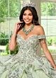Rachel Allan RQ3128 Removable Sleeve Off-The-Shoulder Quinceanera Gown