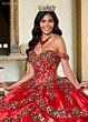 Rachel Allan RQ5001 Corset Top Bolero Jacket Quince Dress