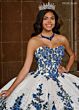 Rachel Allan RQ5002 Strapless Ruffle Skirt Quince Gown