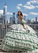 Rachel Allan RQ5002 Strapless Ruffle Skirt Quince Gown