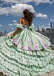 Rachel Allan RQ5002 Strapless Ruffle Skirt Quince Gown
