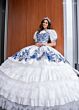 Rachel Allan RQ5002 Strapless Ruffle Skirt Quince Gown