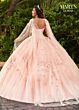 Rachel Allan MQ2115 Spaghetti Strap Scoop Neck Sweet 16 Gown