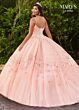 Rachel Allan MQ2115 Spaghetti Strap Scoop Neck Sweet 16 Gown