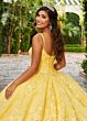 Rachel Allan MQ2115 Spaghetti Strap Scoop Neck Sweet 16 Gown