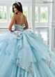 Rachel Allan RQ1161 Sweetheart Neck Peplum Skirt Quinceanera Dress