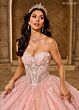 Rachel Allan RQ1162 Basque Waist Sweetheart Neck Quinceanera Gown