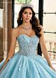 Rachel Allan RQ1162 Basque Waist Sweetheart Neck Quinceanera Gown