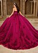 Rachel Allan RQ1163 Corset Bodice Strapless Quinceanera Gown