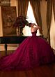 Rachel Allan RQ1163 Corset Bodice Strapless Quinceanera Gown