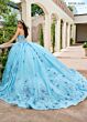 Rachel Allan RQ1163 Corset Bodice Strapless Quinceanera Gown
