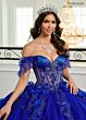 Rachel Allan RQ2220 Flutter Sleeve Removable Bow Quinceanera Dress