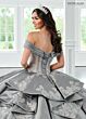 Rachel Allan RQ2222 Off-The-Shoulder Pleated Peplum Quinceanera Gown