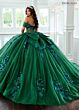 Rachel Allan RQ2224 Illusion Bodice Removable Sleeve Sweet 16 Dress