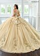 Rachel Allan RQ2224 Illusion Bodice Removable Sleeve Sweet 16 Dress