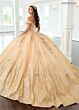 Rachel Allan RQ3150 Sheer Bodice Off-The-Shoulder Quinceanera Dress
