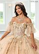 Rachel Allan RQ3150 Sheer Bodice Off-The-Shoulder Quinceanera Dress