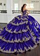 Rachel Allan RQ3151 Bow Strap Pleated Skirt Quinceanera Dress