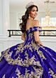 Rachel Allan RQ3151 Bow Strap Pleated Skirt Quinceanera Dress