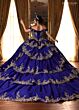 Rachel Allan RQ3151 Bow Strap Pleated Skirt Quinceanera Dress